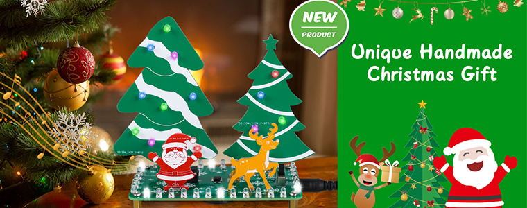 LED Christmas Tree Soldering Kit